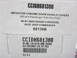 Jeep Grand Cherokee Dodge Ram 4DR Chrome Handle Cover w/o Passenger Key Hole