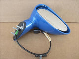 OEM 07-09 Saturn Sky RH Passenger Power Side Mirror Painted Hydro Blue Metallic