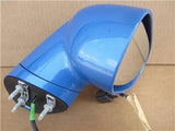 OEM 07-09 Saturn Sky RH Passenger Power Side Mirror Painted Hydro Blue Metallic