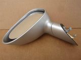 OEM 2006-2009 Pontiac Solstice LH Driver Left Side View Manual Mirror - Tarnished Silver