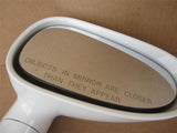 OEM 2006-2009 Pontiac Solstice RH Passenger Right Side View Manual Mirror - White