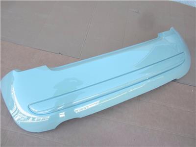 OEM 2012-2015 Fiat 500 Pop Lounge Rear Back Bumper Cover Factory Painted Sage