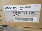 OEM 2009-2013 Acura TSX Rear Deck Lid Trunk Spoiler Wing Lip - NH743M Buran Silver