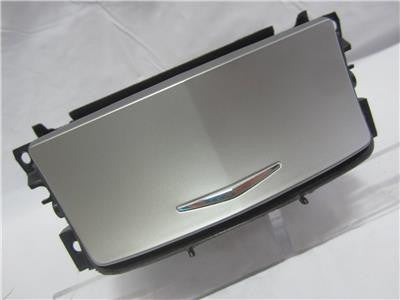 OEM 08-14 Cadillac CTS Sedan Slider Compartment Tray With Lighter Outlet Silver