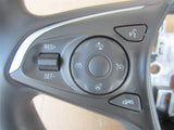 OEM 2016 Buick Envision Black Rubber Steering Wheel Heated Cruise Control Radio