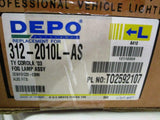 DEPO 2003-2004 Corolla LH Left Driver Side Fog Light Replacement Assembly