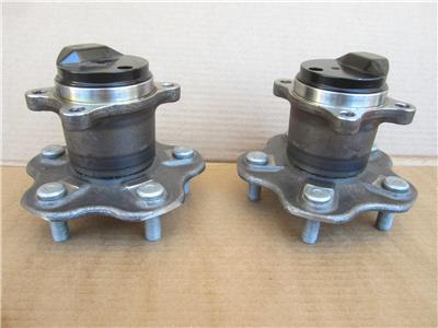NTN 13-18 For Nissan Sentra 5 lug Rear Wheel Hub Bearing Left LH & Right RH Pair