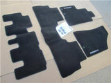 OEM 2012 2013 Seven 7 Passengers Kia Sorento Carpets Floor Mats Set Black