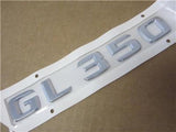OEM 10-16 Mercedes Benz GL350 GL 350 Rear Trunk Chrome Emblem Sign A1668172415
