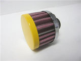 12MM Inlet Red Air Breather Filter Valve Cover Vent With Yellow Top