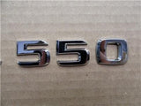OEM 13-16 Mercedes Benz GL 550 Rear Trunk Lid Chrome Emblem Sign Badge Logo