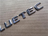 OEM 2009-2016 Mercedes Benz BLUETEC Trunk Lid Chrome Emblem Sign Badge Logo