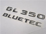 OEM 2010-2016 Mercedes Benz GL350 GL 350 & BLUETEC Rear Chrome Emblem Logo Badge