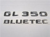 OEM 2010-2016 Mercedes Benz GL350 GL 350 & BLUETEC Rear Chrome Emblem Logo Badge