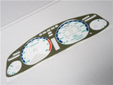 1994-1995 Honda Accord Automatic Kevlar Bezel & Glow Through White Face Gauges