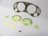 95-99 Mitsubishi Eclipse Turbo Kevlar Bezel Manual Trans W Glow Through Gauge