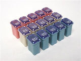 15 Lot of 20 25 30 Amp Blue Pink White Fuse Littelfuse Littel Fuse Low Profile