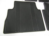 OEM 2009-2011 Kia Sorento Black All Weather Floor Mats Four Piece Set