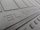 OEM 2009 2010 Hyundai Elantra Rubber All Weather Rear Floor Mats 00281-87001