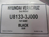 OEM 2010 2011 2012 Hyundai Veracruz 3rd Row Black Rubber All Weather Floor Mats