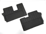 OEM 2010 2011 2012 Hyundai Veracruz 3rd Row Black Rubber All Weather Floor Mats