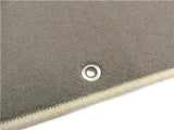 OEM 2015-2017 Nissan Murano Chocolate Brown Carpet Floor Mats Set 999E2-C3002