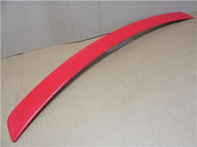 Used OEM 2015-2017 Ford Mustang Coupe Single Wing Rear Spoiler Trunk Lip Race Red
