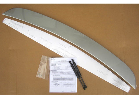 OEM 07 08 09 10 11 Nissan Sentra Rear Deck Lid Trunk Spoiler Wing Brilliant Silver K23