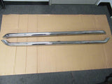 OEM 2008-2015 Nissan Titan Crew Cab Chrome Bed Tube Rails Set 999T7-WQ900CC