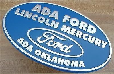 ADA Ford Oklahoma Hitch Cover Plug Trailer Truck NEW