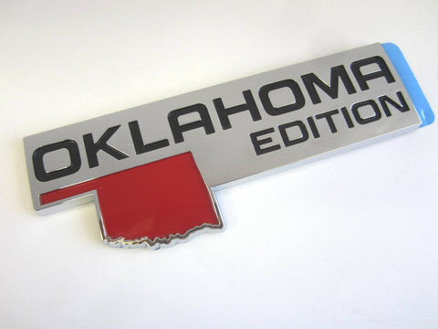 One OEM Ford F-150 Oklahoma Edition Tailgate Tail Gate Emblem Decal Badge Logo
