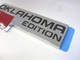 One OEM Ford F-150 Oklahoma Edition Tailgate Tail Gate Emblem Decal Badge Logo