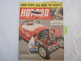 Hot Rod Magazine December 1957 '58 Chevy Model A Flat Head National Champ Drags