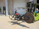Motor City Motors TV Show Art Ice Bike Motorcycle 1981Suzuki With Title and Key