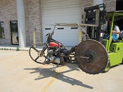 Motor City Motors TV Show Art Ice Bike Motorcycle 1981Suzuki With Title and Key