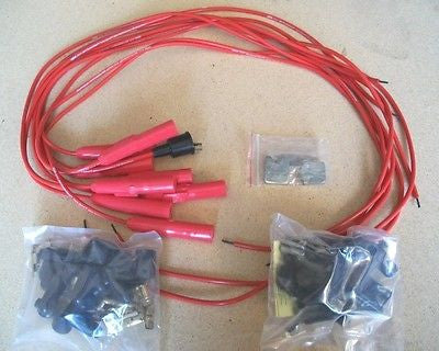 ACCEL 7540R  Spark Plug Wires Wire Red 5MM Straight Boots 150 Ohms FERRO-SPIRAL