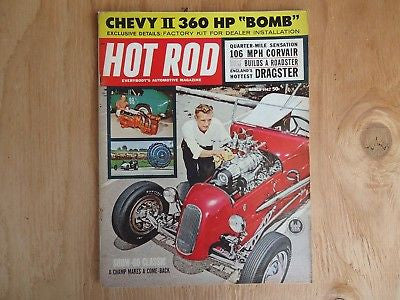 1962 Hot Rod Magazine MARCH Chevy II 360 HP Corvair #2