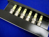 6 LOT 8185 577 Accel U-GROOVE Resistor Spark Plug Plugs